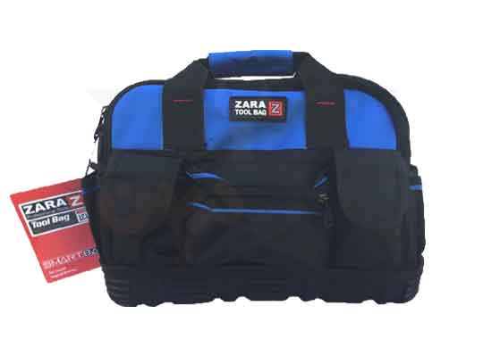 کیف ابزار زارا مدل 121 دوبل برزنتی با بند ( کف لاستیکی ) zara