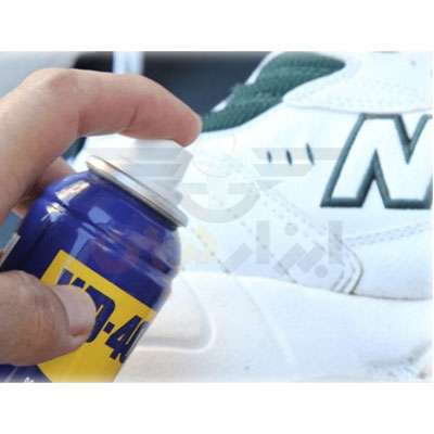 برای ضداب کردن کفش و پوتین می توانید از اسپری wd40 استفاده نمایید