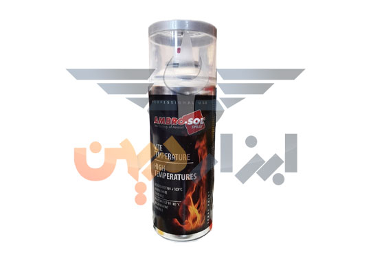 اسپری رنگ نسوز نقره ای آمبروسول ambrosol