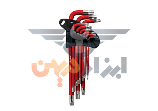 آچار آلن 9 عددی هیوندای ستاره ای hyundai ht390