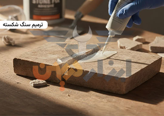 چگونه سنگ شکسته را ترمیم کنیم؟