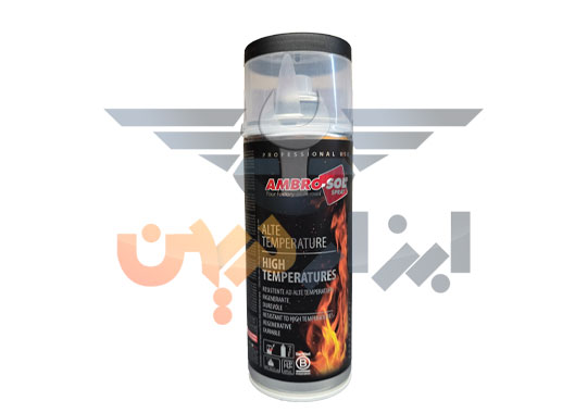 اسپری رنگ نسوز مشکی آمبروسول ambrosol