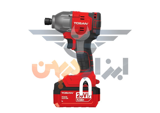 پیچ گوشتی شارژی براشلس 20 ولت توسن مدل tosan 9520bis