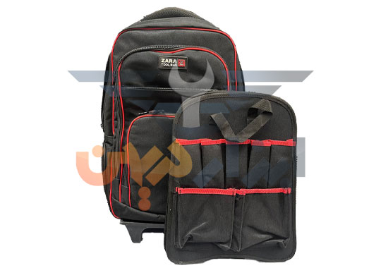 کیف ابزار کوله پشتی زارا چرخ دار مدل 116