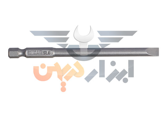 سر پیچ گوشتی دو سو نیکسار مدل nixar sl6 100