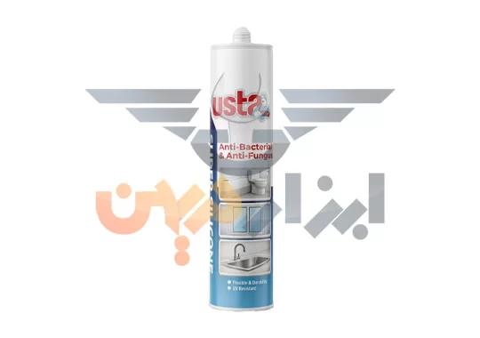 چسب آکواریوم سیلیکون مشکی اوستا فیکس ustafix